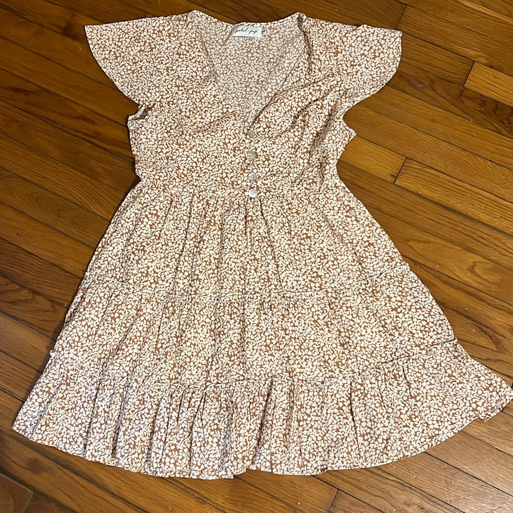 Petal & Pup Floral Midi Dress